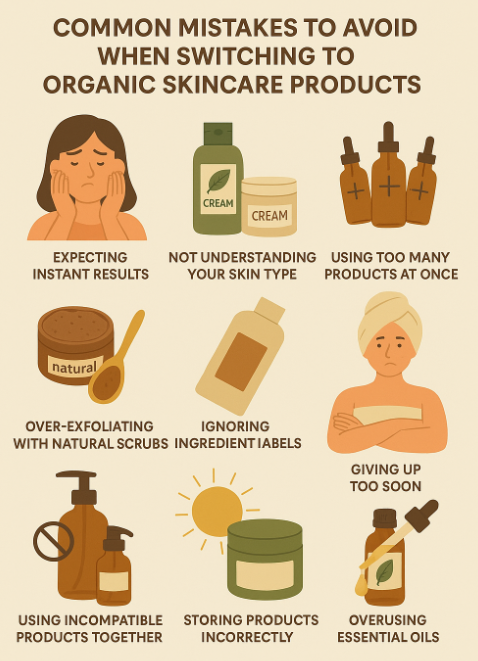 Common Mistakes to Avoid When Switching to Organic Skincare Products